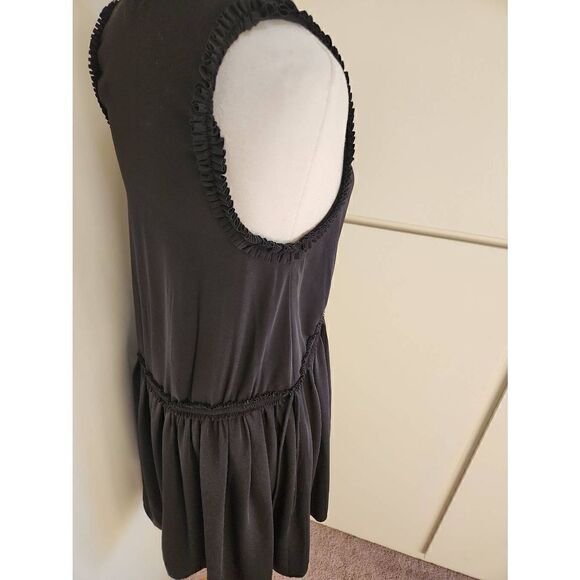 H&M LBD, Sleeveless,  Ruffled at Neckline, Armhole and Waist. Babydoll Style. 
S - Picture 7 of 10